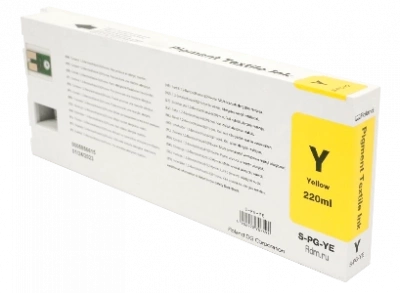 S-PG2-2YE, 220мл, картридж Желтый Pigment DTF
