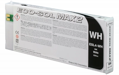 ESL4-WH, 220мл, картридж Белый ECO-Sol MAX2