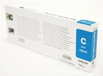 S-PG2-2CY, 220мл, картридж Голубой Pigment DTF