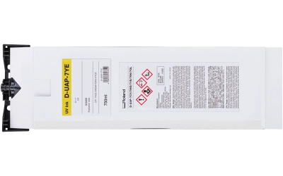 D-UAP-7YE, 750мл, пакет Yellow, уф-чернила Roland D-UA