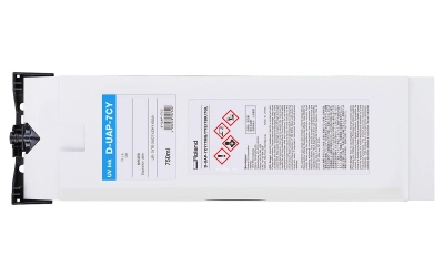 D-UAP-7CY, 750мл, пакет Cyan, уф-чернила Roland D-UA