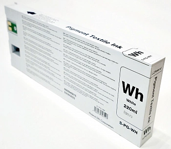 S-PG2-2WH, 220мл, картридж Белый Pigment DTF